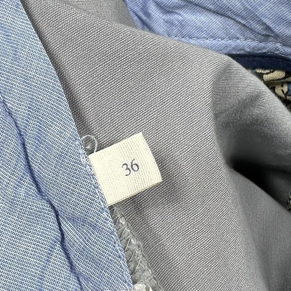 J Crew Shorts Mens 36 Gray Flat Front Chino Cotton 10" Inseam Preppy - Picture 9 of 11